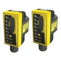 Banner Retroreflective Photoelectric Sensor Block Style 200 mm to 18 m Detection Range NPN/PNP Output Laser Light IP67 