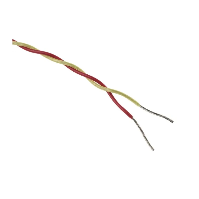 RS PRO Type K Exposed Junction Thermocouple 1 m Length, PFA Insulated, Cable Terminal, 250 °C Maximum 847-9690