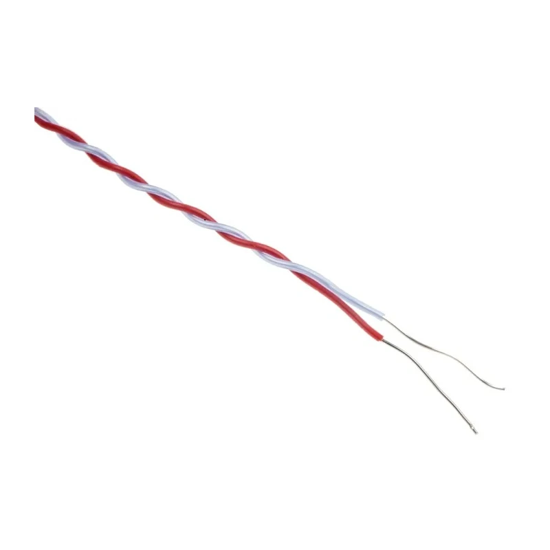 RS PRO Type T Exposed Junction Thermocouple, PFA Insulated Probe with 5 m Cable Length, 250°C Max Temperature 847-9704