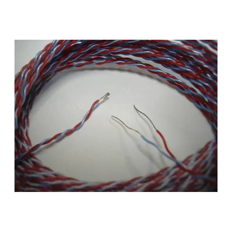 RS PRO Type T Exposed Junction Thermocouple, PFA Insulated Probe with 5 m Cable Length, 250°C Max Temperature 847-9704