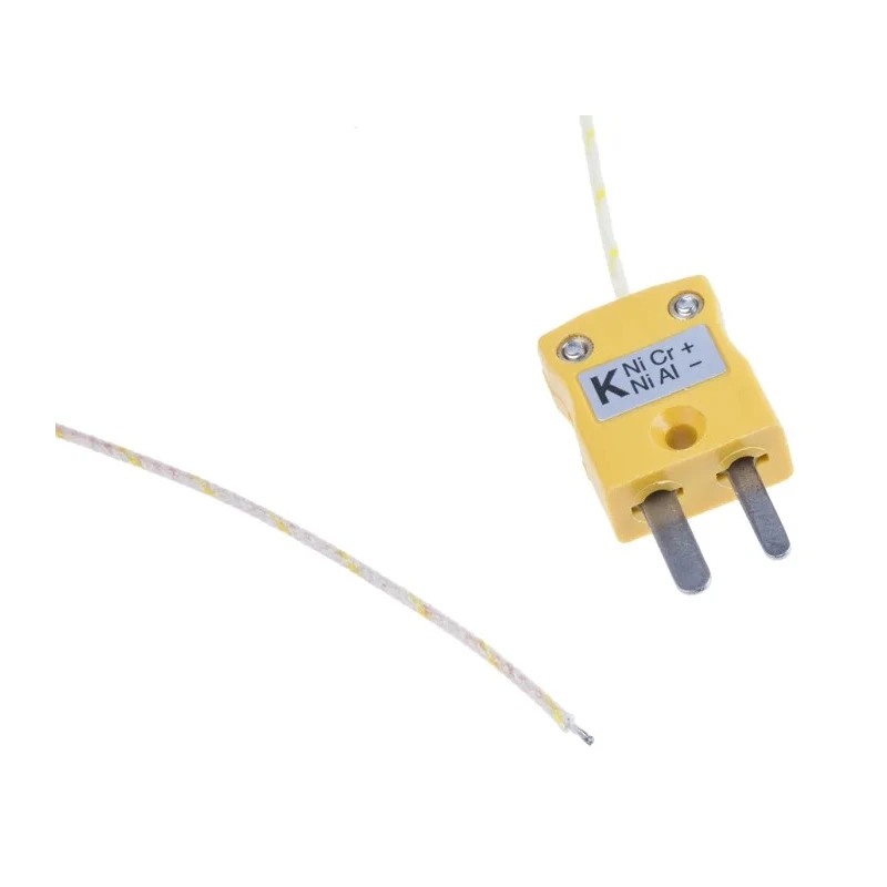 RS PRO K Type Exposed Junction Thermocouple 10 m Length, Fibreglass Probe, 60 °C to +350 °C 847-9750