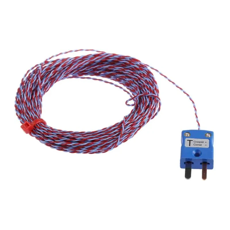 RS PRO Exposed Junction Thermocouple Type T 10 m Length, 250°C Maximum Temperature, PFA Probe RS-PRO-847-9754