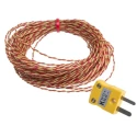 RS PRO Type K Exposed Junction Thermocouple 10 m Length PFA Insulated Cable 250°C Max 847-9757