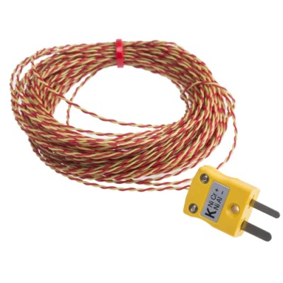 RS PRO Type K Exposed Junction Thermocouple 10 m Length PFA Insulated Cable 250°C Max 847-9757