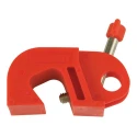 Panduit Red 1-Lock Circuit Breaker Lockout Device Nylon, Stainless Steel PSL-CBNT