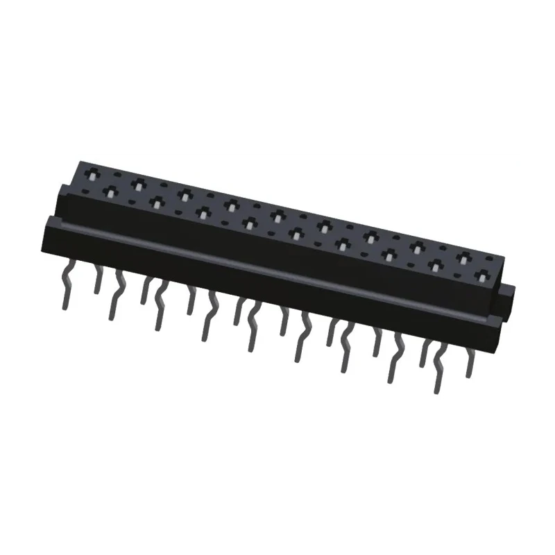 TE Connectivity Micro-MaTch Series Straight Through Hole PCB Socket, 18-Contact, 2 Row, 1.27mm Pitch, Female 1-2178710-8