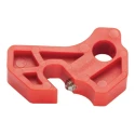 Panduit Red 1-Lock Lockout Nylon Circuit Breaker Lockout PSL-MCB