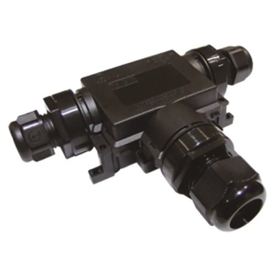 Techno Nylon Terminal Block Housing IP65 Cable Mount 3 Contacts 8 to 17 mm² THA.211.A1A3PT