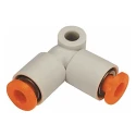 SMC Polybutylene Terephthalate Pneumatic Union Elbow Tube-to-Tube Adapter Push In 6 mm KQ2L06-00A-X35