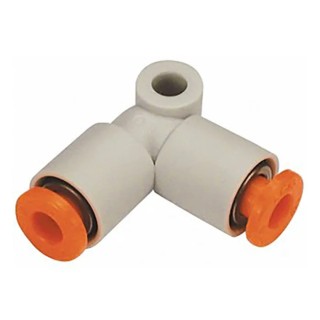 SMC Polybutylene Terephthalate Pneumatic Union Elbow Tube-to-Tube Adapter Push In 6 mm KQ2L06-00A-X35