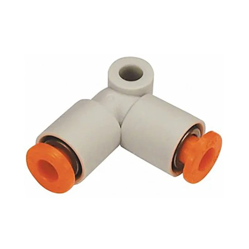 SMC Polybutylene Terephthalate Pneumatic Union Elbow Tube-to-Tube Adapter Push In 6 mm KQ2L06-00A-X35