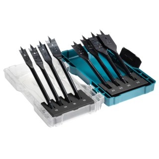 Makita 8-Piece High Speed Steel Wood Drill Bit Set, 12 mm Min, 32 mm Max E-08698