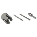 Makita Tungsten Carbide Core Drill Hole Saw 76 mm Diameter, 9 Pieces D-51297
