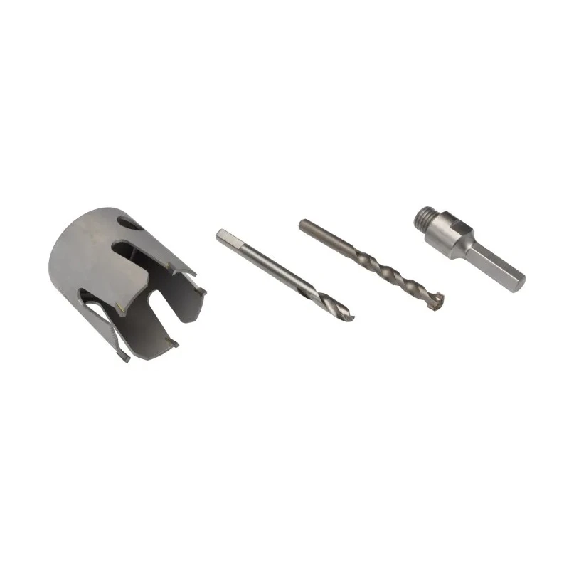 Makita Tungsten Carbide Core Drill Hole Saw 76 mm Diameter, 9 Pieces D-51297