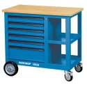 Gedore Portable Steel Workbench 1000kg Max Load, 870 mm Height x 950 mm Width x 550 mm Depth 1502 6620540