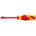 Gedore Hexagon Nut Driver with 4 mm Tip VDE 1000V Approved, 225 mm Overall Length 1747053