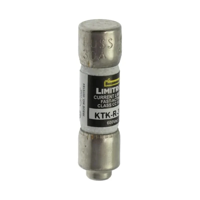 Eaton Cartridge Fuse 30A Fast Acting Melamine Body 10 x 38 mm 600V AC KTK-R-30