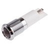 RS PRO White Panel Mount Indicator 220V AC 3mA Solder Lug Termination IP67 Prominent Bezel 848-4614