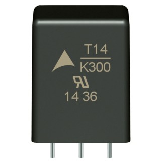 TDK Disc Varistor, T Series, 470 V Varistor Voltage, Capacitance 400 pF, Diameter 14 mm, Model B72214T2301K105