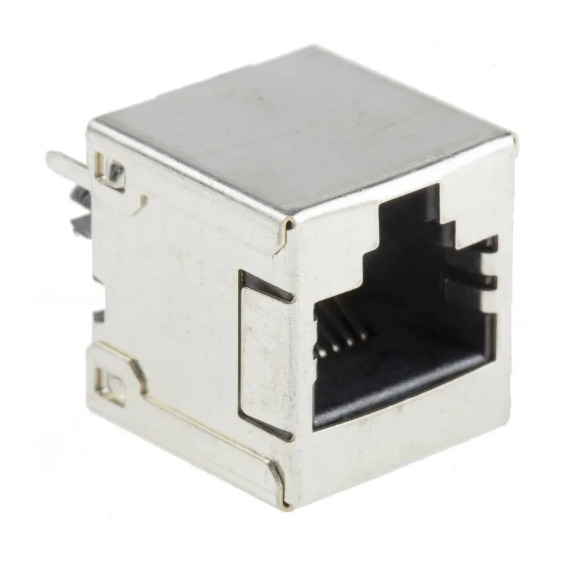 Molex 85508 Series RJ45 Connector Female, Through Hole, Cat5e Shielded Straight 2 Port 8 Way RJ45