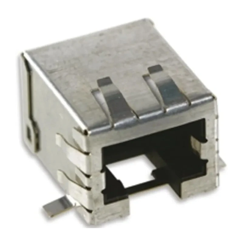 Molex 85543 Series Cat5e Shielded Right Angle Female RJ45 Connector 1 Port 8 Way RJ45