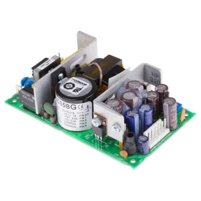 SL Power / Advanced Energy Switching Power Supply Multiple Output 12V dc 60W 90% Efficiency GLC65BG