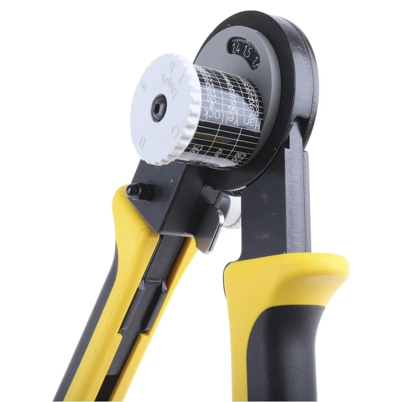 HARTING Han-Yellock Hand-Operated Crimp Tool for Han C, Han D, Han E Connector Contacts 09990000888