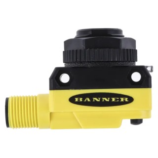 Banner Block Ultrasonic Proximity Sensor M18 x 1 Thread 3V 30 V dc 25mA PNP Output QS18UPAQ8