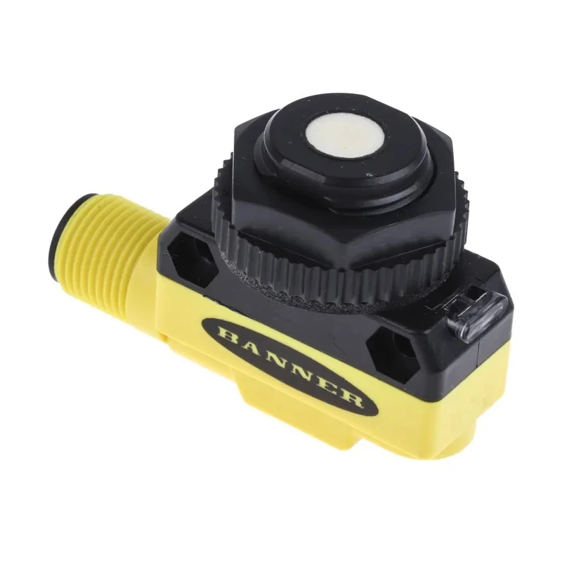 Banner Block Ultrasonic Proximity Sensor M18 x 1 Thread 3V 30 V dc 25mA PNP Output QS18UPAQ8