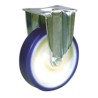 LAG Fixed Castor 250 kg Load Capacity 100 mm Polyurethane Wheel 137 mm Height Ball Bearing Hub 36106
