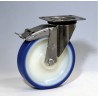 LAG Braked Swivel Castor 250 kg Capacity 150 mm Wheel Polyurethane 35221FR