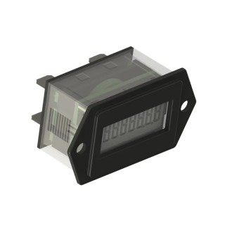Trumeter 8 Digit LCD Totalizer Counter 7mm Digit Height Sealed Industrial 3400-0000