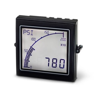Trumeter Digital Panel Multifunction Meter for Current, Voltage, LCD Display, 68 mm x 68 mm APM-PROC-APO