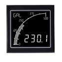 Trumeter Digital Panel Multifunction Meter for Current, Voltage, LCD Display, 68 mm x 68 mm APM-PROC-APO