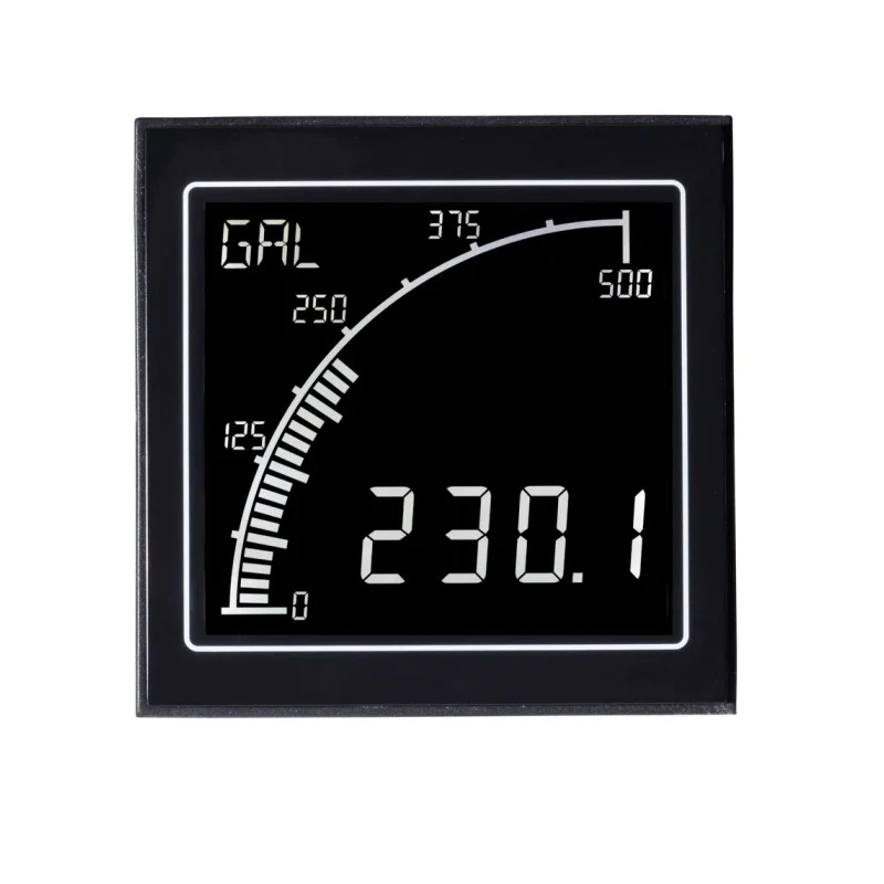 Trumeter Digital Panel Multifunction Meter for Current, Voltage, LCD Display, 68 mm x 68 mm APM-PROC-APO