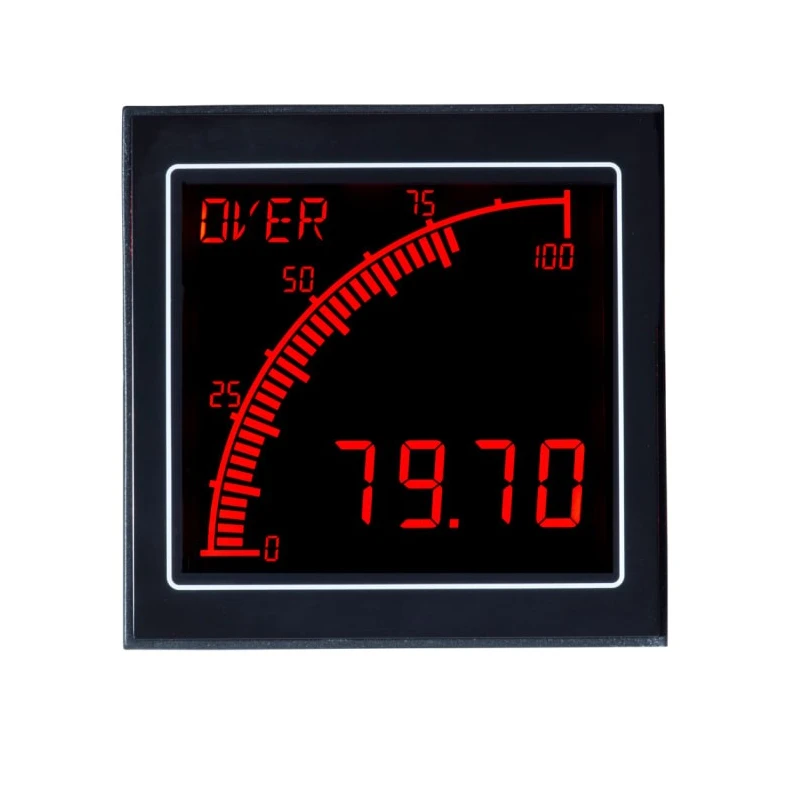Trumeter Digital Panel Multifunction Meter for Current, Voltage, LCD Display, 68 mm x 68 mm APM-PROC-APO
