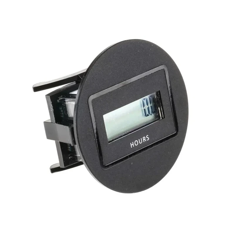 Trumeter 8 Digit LCD Panel Mount Hour Meter 300V DC Remote Reset 3410-3010