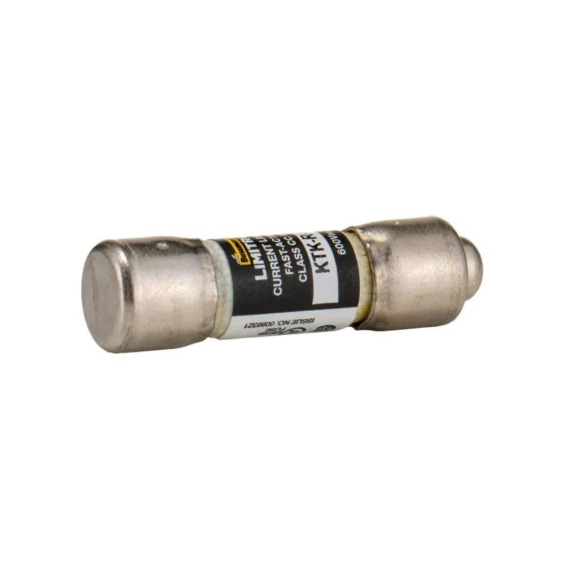 Eaton 15A Fast Acting Melamine Cartridge Fuse, 10 x 38 mm, 600V AC, UL 248-14 KTK-R-15
