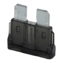Eaton 1A Black Blade Fuse 32V DC Plastic Body for Automotive and Industrial Circuits BK-ATC-1