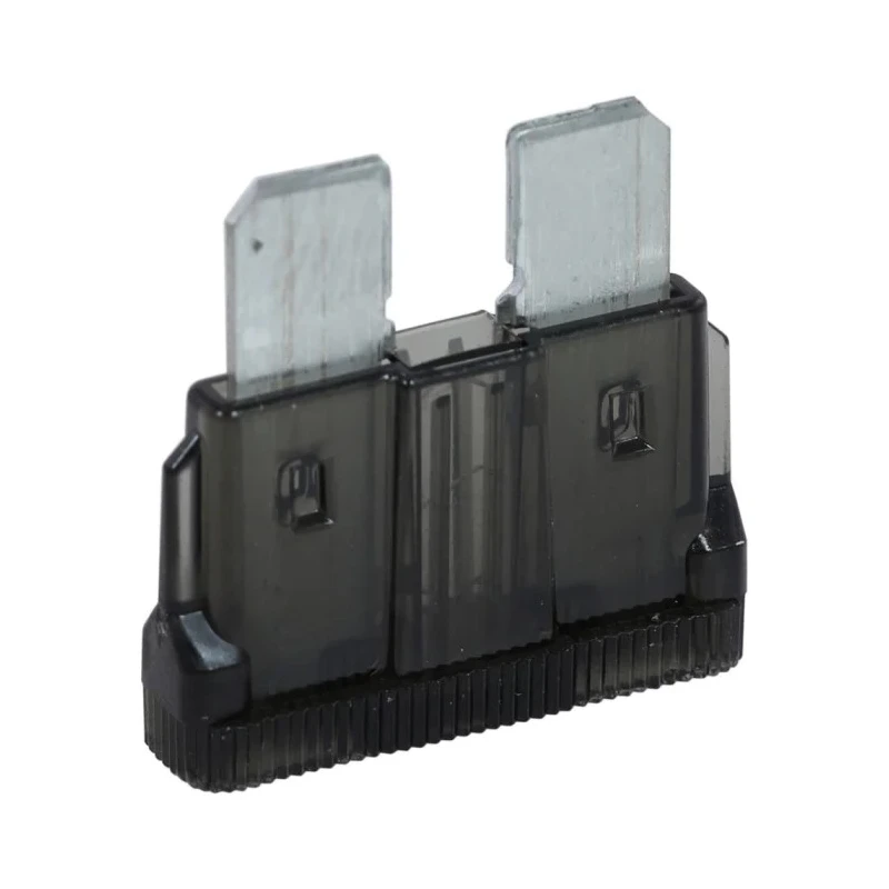 Eaton 1A Black Blade Fuse 32V DC Plastic Body for Automotive and Industrial Circuits BK-ATC-1