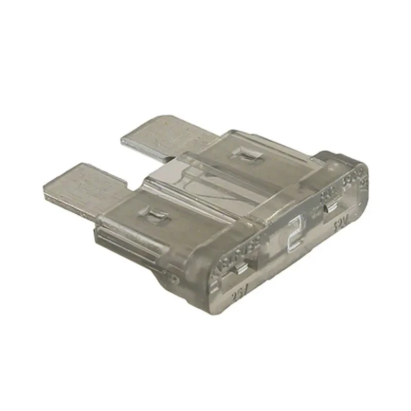 Eaton 2A Grey Car Fuse 32V DC Blade Size ATC Polycarbonate Body ATC-2