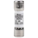 Eaton Cartridge Fuse 20A Time-Delayed T Speed 600V AC 10 x 38 mm SC-20