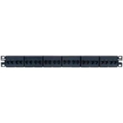 Panduit Patch Panel CP Cat6e RJ45 24 Port UTP Shielding CP24688BL