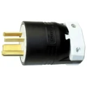Hubbell 50A 250V NEMA 15-50P Black Nylon Cable Mount Mains Plug HBL8451C