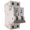 Europa Miniature Circuit Breaker 2-Pole 20A Type C 400V AC 10 kA Breaking Capacity EUC2P