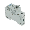 Europa Miniature Circuit Breaker 1-Pole, 2A Current, Type C Tripping, 400V AC, 10 kA Breaking Capacity EUC1P