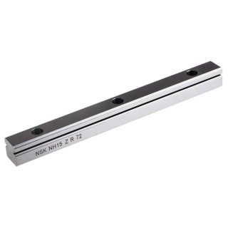 NSK Linear Guide Rail 15 mm Width 160 mm Length, Carbon Steel, Dynamic Load Rating 11.3kN N1H150160LCN-PCZ