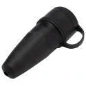 RS PRO 16A 250V Rubber Body Germany Type F Schuko Mains Socket Cable Mount Screw Termination 849-6106