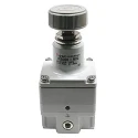 SMC Pneumatic Regulator RC, Type G, NPT 1/8 Outlet, Stainless Steel Material, IR1020-01BG