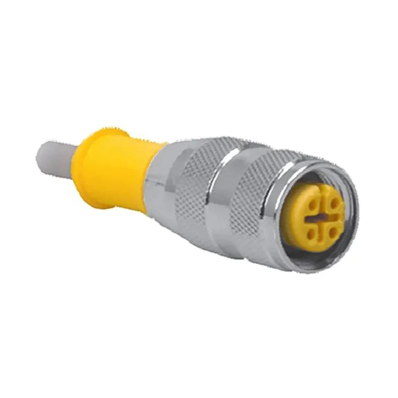 Turck Sensor Actuator Cable Female 4-Way M12 to Unterminated, 8 m, 250V IP68 IP69K RKV 4.2T-8